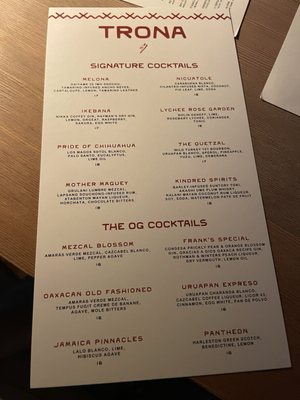 Menu photo 8 Trona Austin, TX