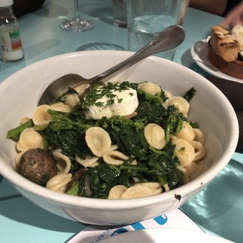 Giacomo's Cibo e Vino - orecchiette giorgione (lamb meatball pasta with rapini) - Italian Near Me - Houston, Texas Giacomo's Cibo e Vino - orecchiette giorgione (lamb meatball pasta with rapini) - Italian Near Me - Houston, Texas