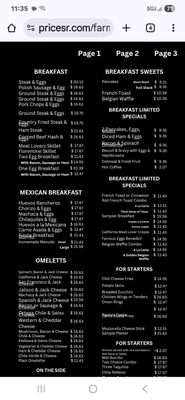 Menu photo 2 Farm's House Banning, CA