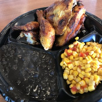 El Pollo Loco - The Dinner and Dessert Combo served on 1 plate?  I had to ask for a 2nd plate? - Mexican Near Me - San Diego, California