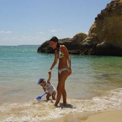 prainha - Me & my son prainha beach