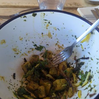 The Nest - The breakfast bowl was delicious!  Almost forgot to take a photo. - Waffles Near Me - Ojai, California