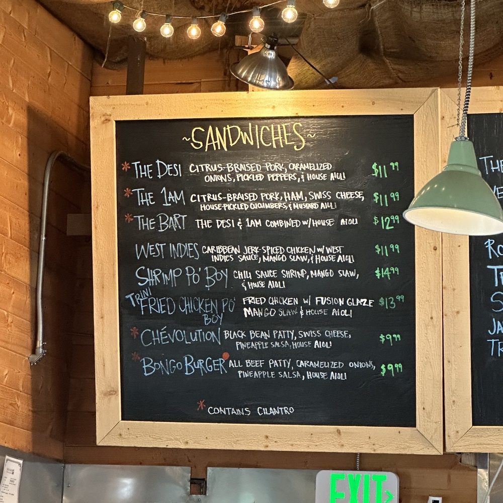 Bongos - Menu (August 2023) - Cuban Near Me - Seattle, Washington