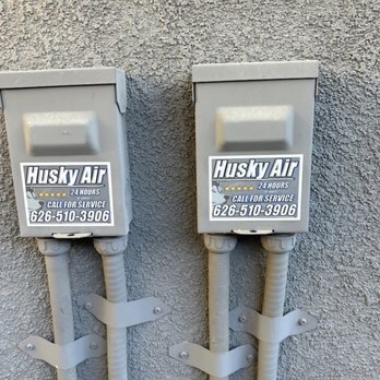 Husky Air - Put stickers on my property without telling me. - Heating & Air Conditioning/HVAC Near Me