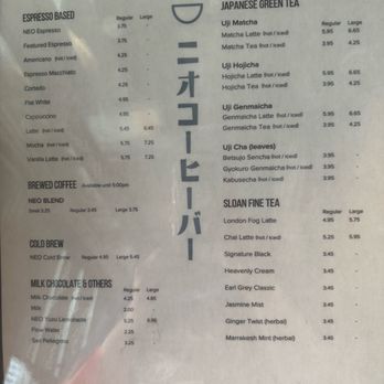 NEO COFFEE BAR KING X SPADINA - Coffee & Tea Near Me - Toronto, Ontario NEO COFFEE BAR KING X SPADINA - Coffee & Tea Near Me - Toronto, Ontario
