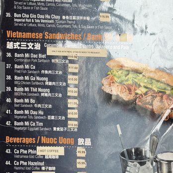 An Chi - Menu 4/15/26 - Vietnamese Near Me - San Francisco, California