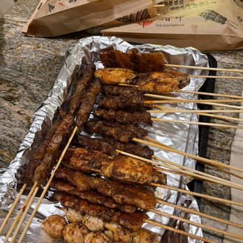 Qin's Garden - skewers of meat on a stick - Chinese Near Me - San Gabriel, California