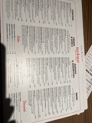 Menu photo 3 Red Heat Tavern Westborough, MA Menu photo 3 Red Heat Tavern Westborough, MA