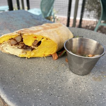 Tru Bru Coffee - Breakfast burrito with chicken sausage - Coffee & Tea Near Me - Henderson, Nevada