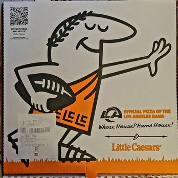 Little Caesar's Pizza - Pizza Box (10/04/23). @LittleCaesars #Glendale #Pizza #FastFood #FoodPorn - Pizza Near Me - Glendale, California