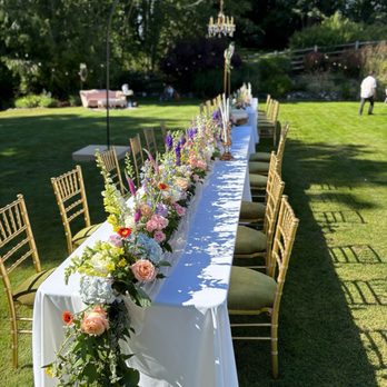 Terra Tovela Catering - Floral Table Runner - Caterers Near Me - Monroe, Washington Terra Tovela Catering - Floral Table Runner - Caterers Near Me - Monroe, Washington