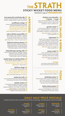 Menu photo 8 The Sticky Wicket Victoria, BC Menu photo 8 The Sticky Wicket Victoria, BC