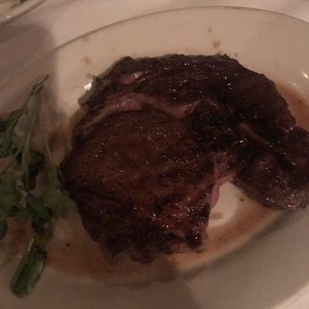 Morton's The Steakhouse - Ribeye Fatty and overcooked - Steakhouses Near Me - Burbank, California