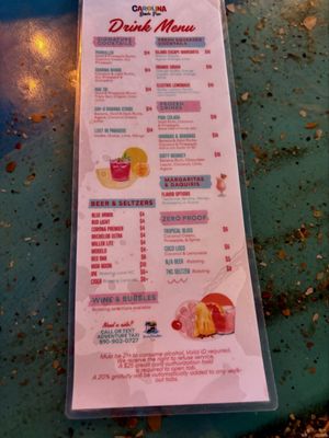 Menu photo 2 Carolina Beach Pier Carolina Beach, NC Menu photo 2 Carolina Beach Pier Carolina Beach, NC