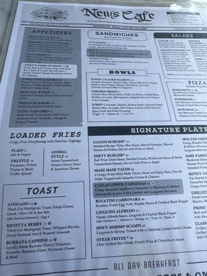 Menu photo 4 News Cafe Miami Beach, FL Menu photo 4 News Cafe Miami Beach, FL