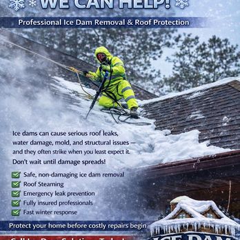 Ice Dam Solutions - Snow Removal Near Me - Marquette, Michigan Ice Dam Solutions - Snow Removal Near Me - Marquette, Michigan