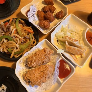 Machi Sushi - Popcorn, chicken, Gyoza, Yaki Udon and fried chicken - Japanese Near Me - Georgetown, Texas