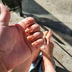 Lux-K Nails - Got my fall/Thanksgiving nails! gel pedicure and gel  manicure