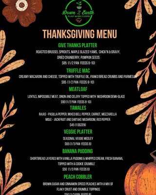 Down 2 Earth Plant Based Cuisine by null