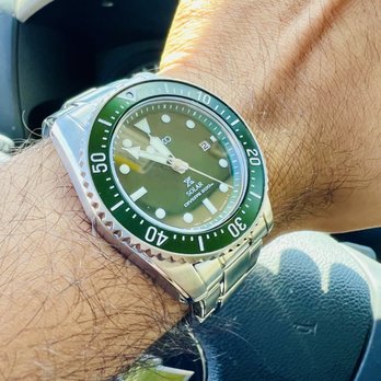Timeland - Wrist shot of the my new seiko diver. - Watch Repair Near Me - Los Angeles, California Timeland - Wrist shot of the my new seiko diver. - Watch Repair Near Me - Los Angeles, California