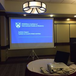 Middlebury Institute of International Studies at Monterey - Middlebury Institute of International Studies reception