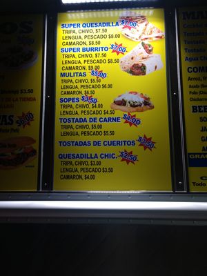Menu photo 6 Tacos Eben-Ezer Madera, CA