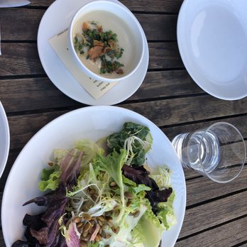 Stem Kitchen & Garden - Salad with soup - New American Near Me - San Francisco, California