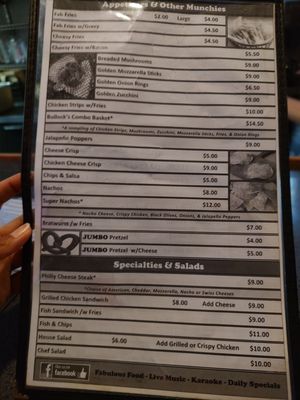 Menu photo 2 Bullocks Country Attitudes Phoenix, AZ