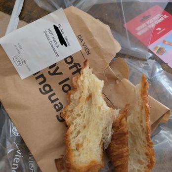 Da Vien Coffee - Nothing on the croissant. - Coffee & Tea Near Me - Milpitas, California