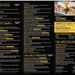 Deli Belly - Deli Specials & Salads