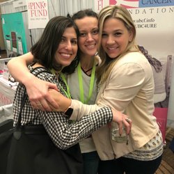 Photo of United Breast Cancer Foundation - Huntington Station, NY, US. YSC Summit 2018-hug break!