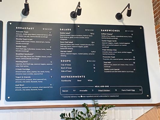 Menu photo 1 Stoble Coffee Chico, CA