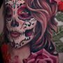 Photo of Faces in the Dark Tattoo