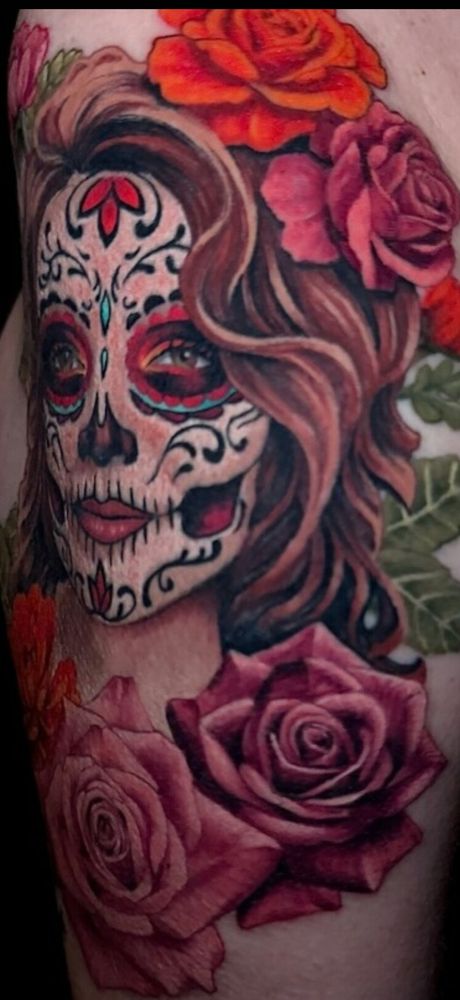 Faces in the Dark Tattoo Logo