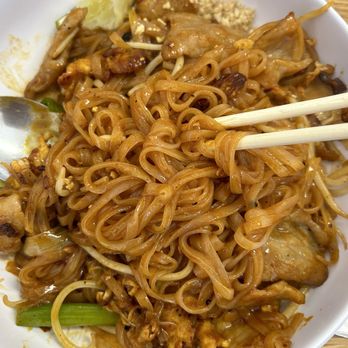 Thai Noodle King - PAD THAI W/ PORK - Thai Near Me - Bellflower, California Thai Noodle King - PAD THAI W/ PORK - Thai Near Me - Bellflower, California