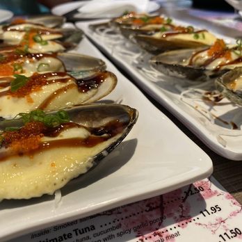 Sakura Ya - Baked Baked Green Mussels - Japanese Near Me - Las Vegas, Nevada