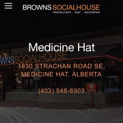 Browns Socialhouse - Medicine Hat - Restaurant info