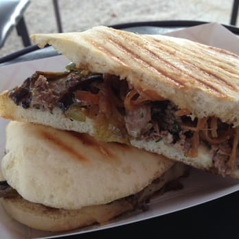 1836 Grill - a pulled pork sandwich on a bun - Food Trucks Near Me - Houston, Texas 1836 Grill - a pulled pork sandwich on a bun - Food Trucks Near Me - Houston, Texas