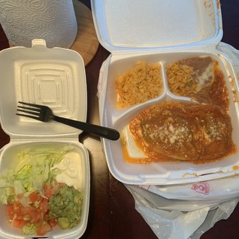 Taqueria El Arquito - Chile Relleno to go. - Tacos Near Me - Fort Worth, Texas