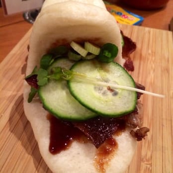 Fat Choy - Crispy Roast Duck Bao 2 for $7 bucks - New American Near Me - Las Vegas, Nevada Fat Choy - Crispy Roast Duck Bao 2 for $7 bucks - New American Near Me - Las Vegas, Nevada