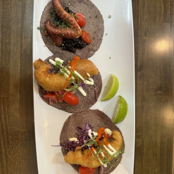 Holbox - Baja Fish Taco and Taco De Pulpo En Su Tinta - Latin American Near Me - Los Angeles, California Holbox - Baja Fish Taco and Taco De Pulpo En Su Tinta - Latin American Near Me - Los Angeles, California