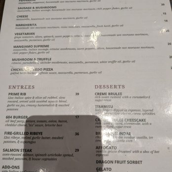 Mangiamo By 604 - Menu - Italian Near Me - Honolulu, Hawaii Mangiamo By 604 - Menu - Italian Near Me - Honolulu, Hawaii