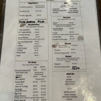 Jeaux Biff's - Seafood Near Me - Breaux Bridge, Louisiana Jeaux Biff's - Seafood Near Me - Breaux Bridge, Louisiana