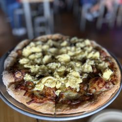 San Diego Brewing - Breakfast pizza
