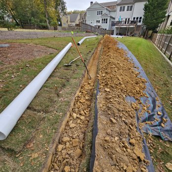 Erosion Management Services - Custom drainage solution. - Landscaping Near Me - Atlanta, Georgia