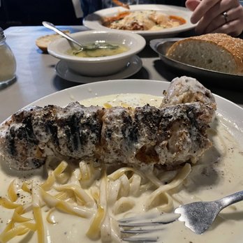 Salvatore's Restaurant - Spiedini Di Pollo Samantha - Italian Near Me - Independence, Missouri