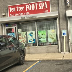 Tea Tree Foot Spa - Front of spa.