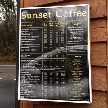 Sunset Coffee - Coffee & Tea Near Me - Seaside, Oregon Sunset Coffee - Coffee & Tea Near Me - Seaside, Oregon