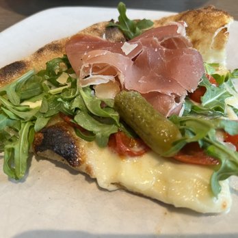 Bibo Pizzeria - a slice of pizza on a plate - Pizza Near Me - Richmond, British Columbia Bibo Pizzeria - a slice of pizza on a plate - Pizza Near Me - Richmond, British Columbia