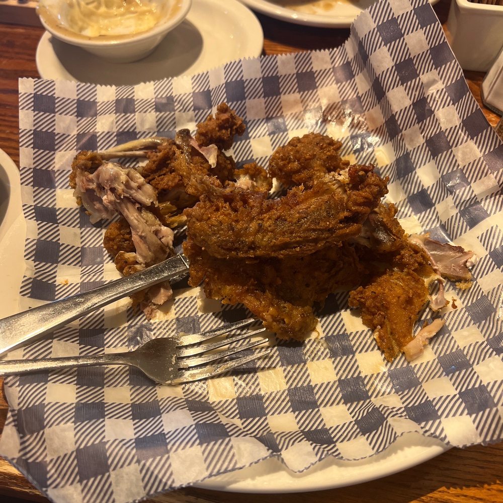 Cracker Barrel - Southern Fried Chicken Eaten - Breakfast & Brunch Near Me - Fishkill, New York Cracker Barrel - Southern Fried Chicken Eaten - Breakfast & Brunch Near Me - Fishkill, New York